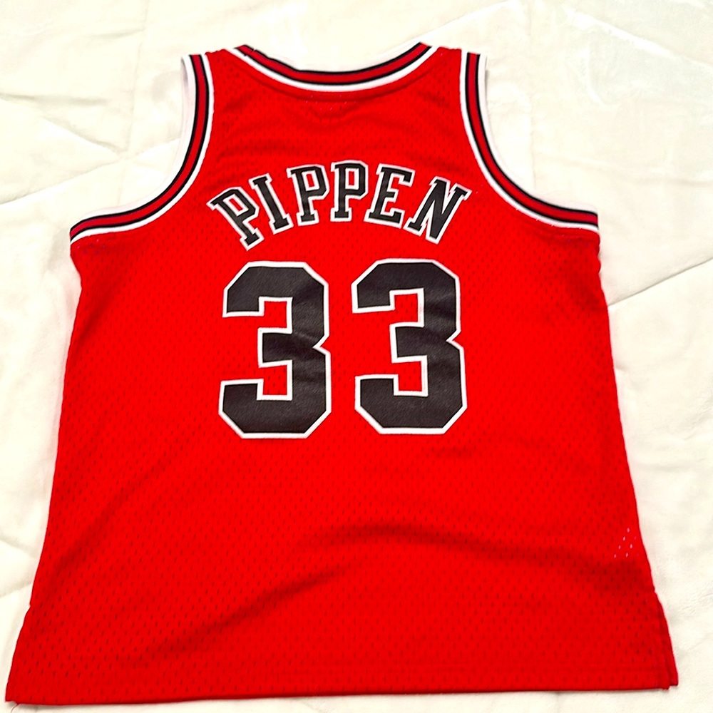 Bulls Mitchell & Ness NBA Basketball Jersey